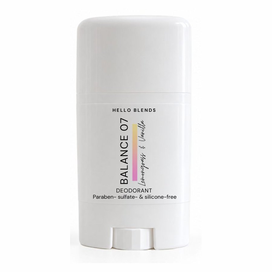 Balance 07 Lemongrass and Vanilla deodorant stick by Hello Blends