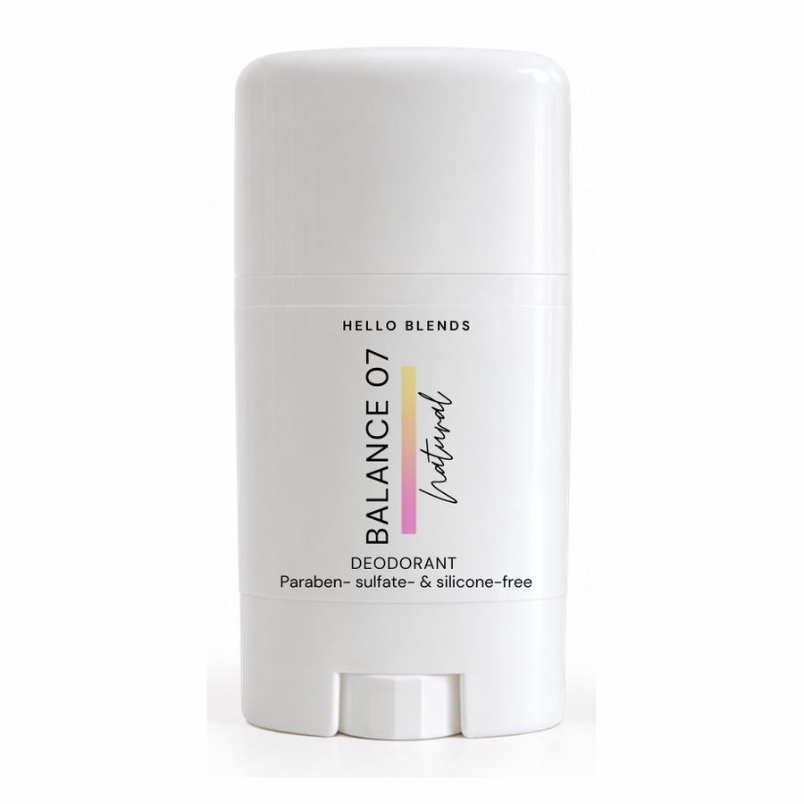 Balance 07 Natural deodorant stick by Hello Blends